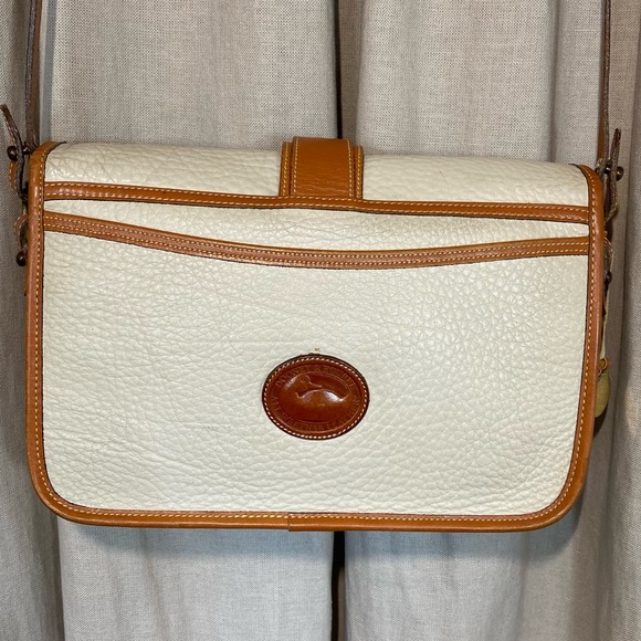 Vintage Dooney & Bourke AWL Lge Equestrian Bag - Picture 5 of 13